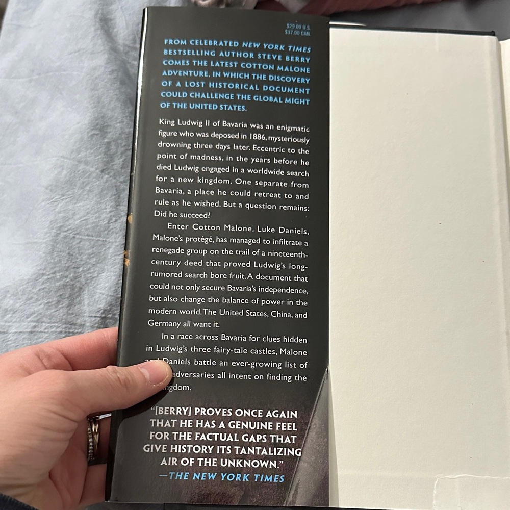 The Last Kingdom Hardcover Book - Picture 3 of 4
